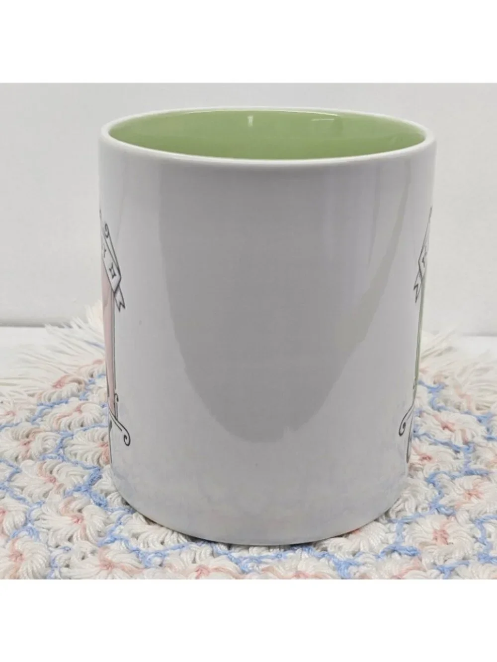 Wicked Movie 21oz Mug Positively Green Elphaba Glinda Stoneware Zak Designs